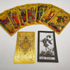Gold Foil Rider Waite Tarot Deck