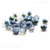 Faceted Crystal Glass Rondelle Beads for Jewelry Making
