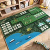 Cartoon City Traffic Play Mat for Kids – Soft & Anti-Slip Decorative Floor Rug