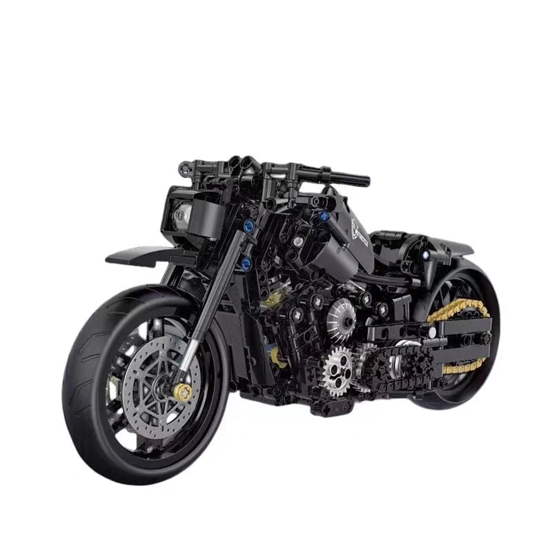 Motorcycle Building Blocks Set for Kids