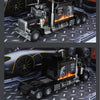Realistic Die-Cast Peterbilt 389 Truck with Sound & Light