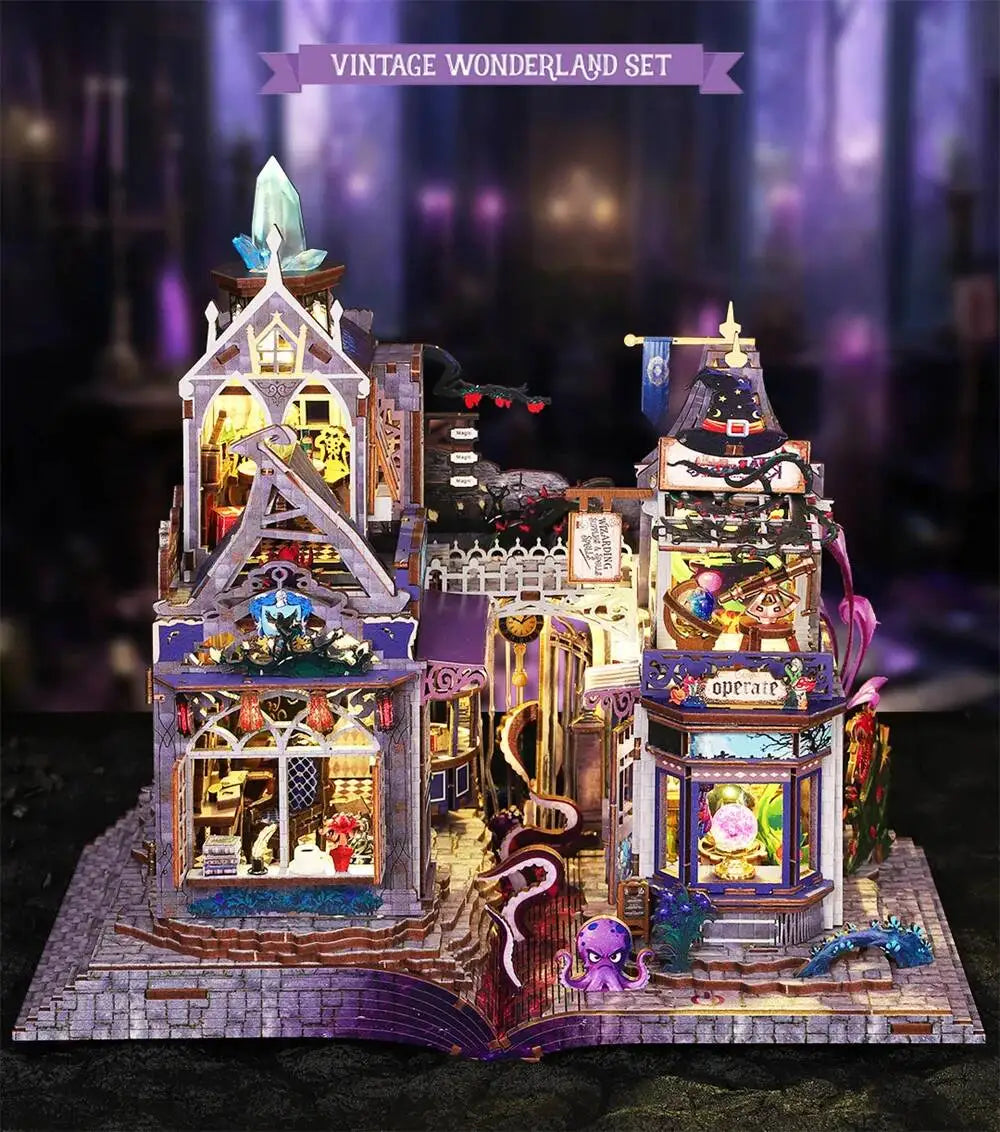 The Gate of Secret Realm Wooden Miniature House Kit