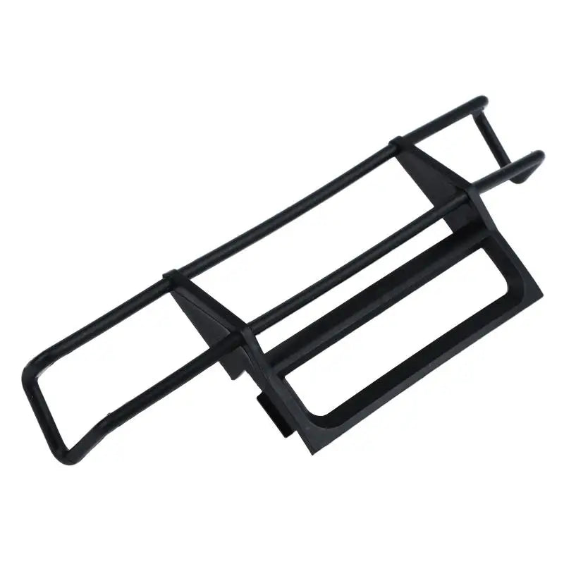 Black heavy duty front bumper for 1/10 scale RC crawler trucks