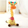 Interactive Singing and Dancing Giraffe Plush Toy with Music