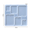 Geometric Silicone Mold for Epoxy Resin Jewelry Making
