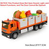 1:32 Scale Diecast Container Truck Toy – Fruit & Vegetable Transport Vehicle