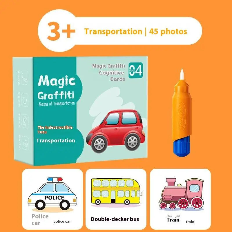 Phonics Flash Cards Set for Early Reading & Speech Development