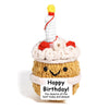 Handmade Crochet Hedgehog Doll with Positivity Card
