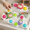 Colorful Suction Cup Spinner Toy for Baby | Sensory Fidget Fun