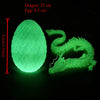 Articulated Dragon Figurine with Egg Display