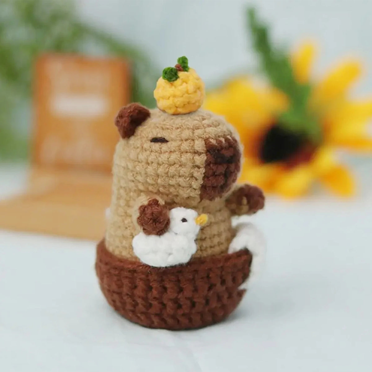 Capybara Crochet Kit for Beginners