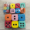Soft Foam Dice Set for Games, Learning & Stress Relief
