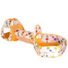 3-in-1 Kids Ball Pit Play Tent with Tunnel