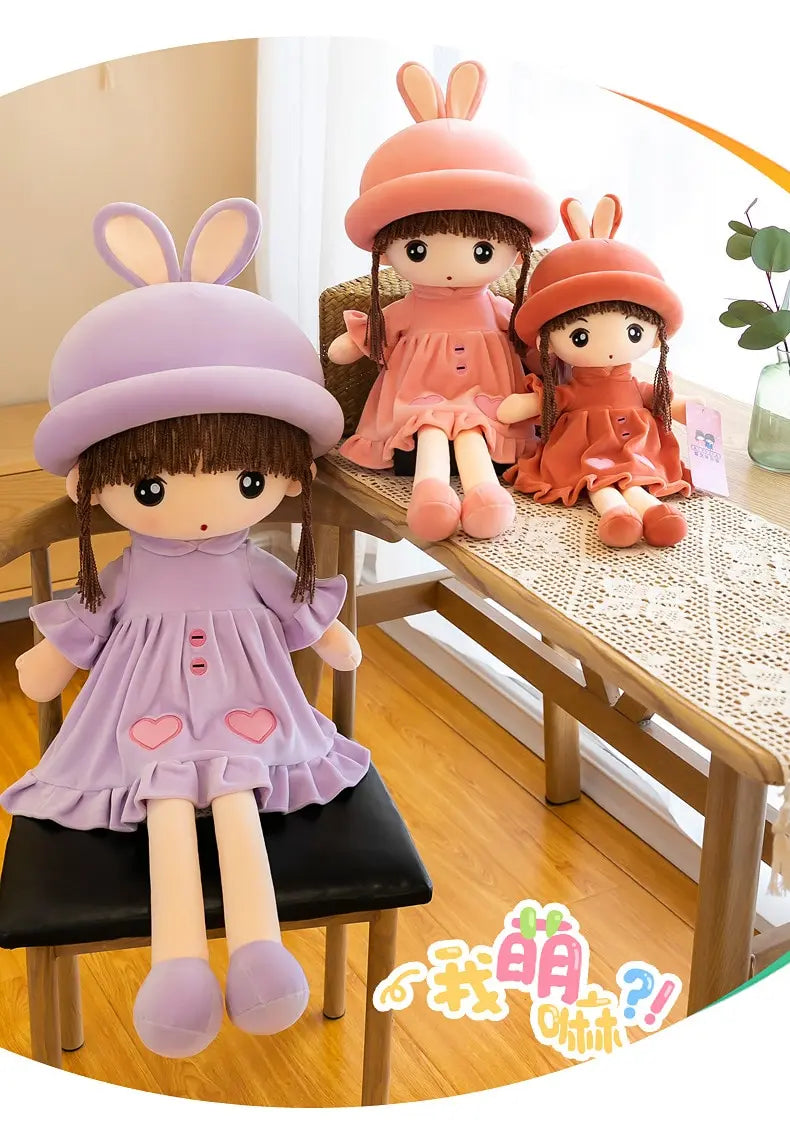 Enchanted Rabbit Fairy Plush Doll – Soft Kawaii Companion