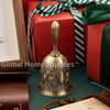 Classic Metal Hand Bell with Comfort Grip Handle