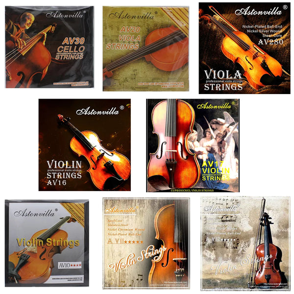 Professional Nickel-Silver Wound Violin String Set