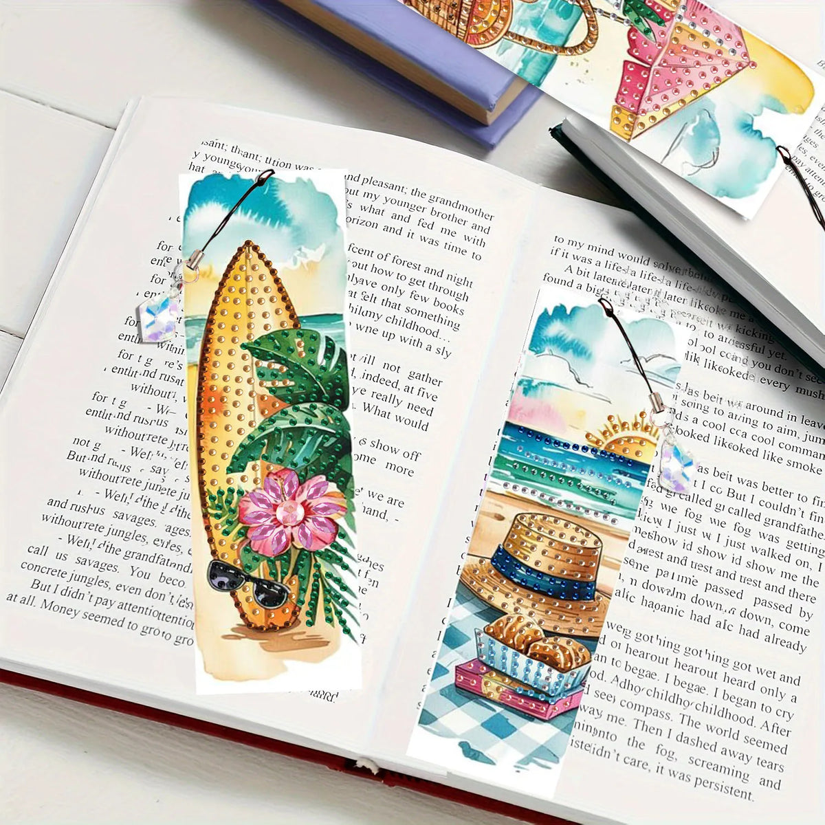 DIY Diamond Art Bookmark Craft Kit
