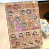 Portable Cartoon Sticker Book for DIY Journaling and Scrapbooking