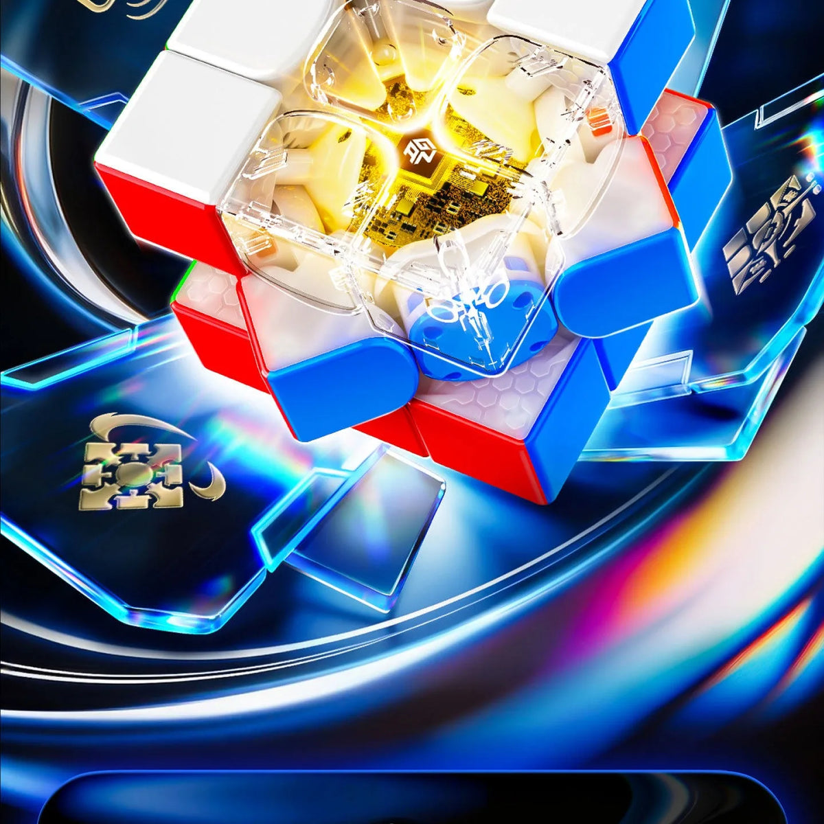 GAN16 Ui Maglev 3x3 Smart Speed Cube with Bluetooth Connectivity