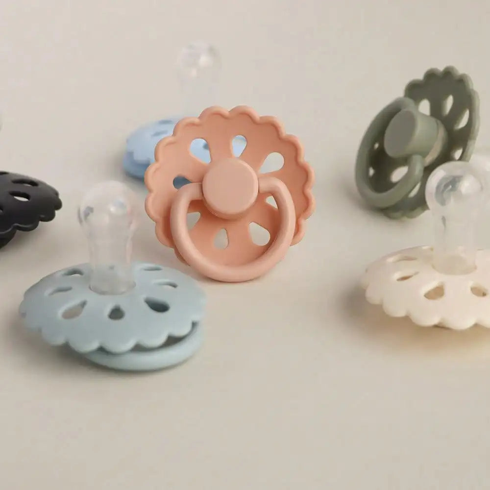 Baby Soother Pacifier with Soft Silicone and Glow Feature
