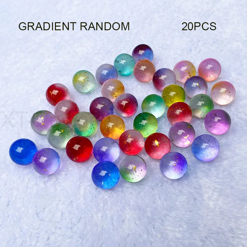 Colorful Glass Marbles for Play, Decor & Craft Projects