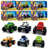 Flame Racing Monster Truck Toy Car – Friction-Powered Die-Cast Vehicle