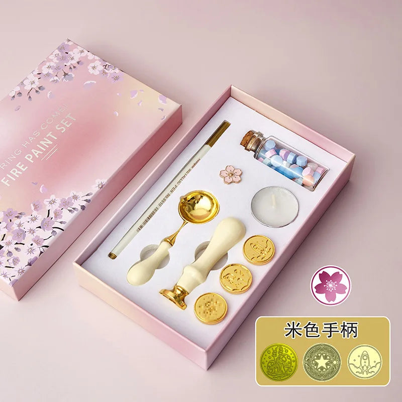 Celestial Wax Seal Stamp Kit for Invitations & Crafts