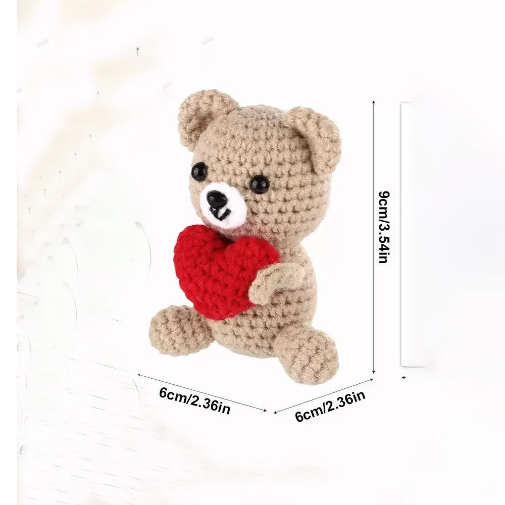 Handmade Crochet Emotional Support Animal Decor
