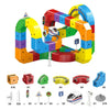 Electric 3D Track Building Set with Rechargeable Train