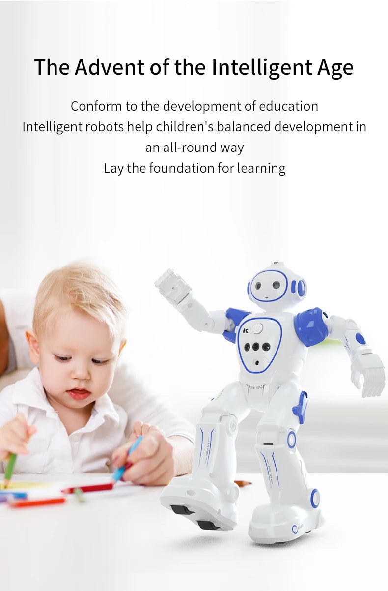 Interactive Dancing Robot with Remote Control and Gesture Sensing