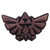 A set of retro 90s cartoon enamel pin brooches featuring a stylized winged design in a bronze finish.