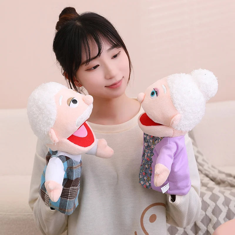 Plush Hand Puppet for Kids' Storytelling and Role Play