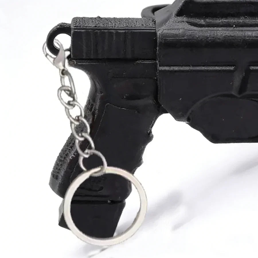 Mini Pistol Keychain – Eco-Friendly Party Favor