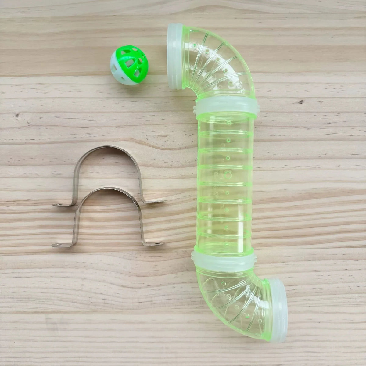 Montessori Busy Board Accessory – Wooden Pipe Roller for Toddler Learning