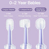 Baby Silicone Toothbrush Set with Tongue Cleaner and Storage Box