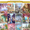 5D Diamond Painting Kit - Scenic Town Landscape Art