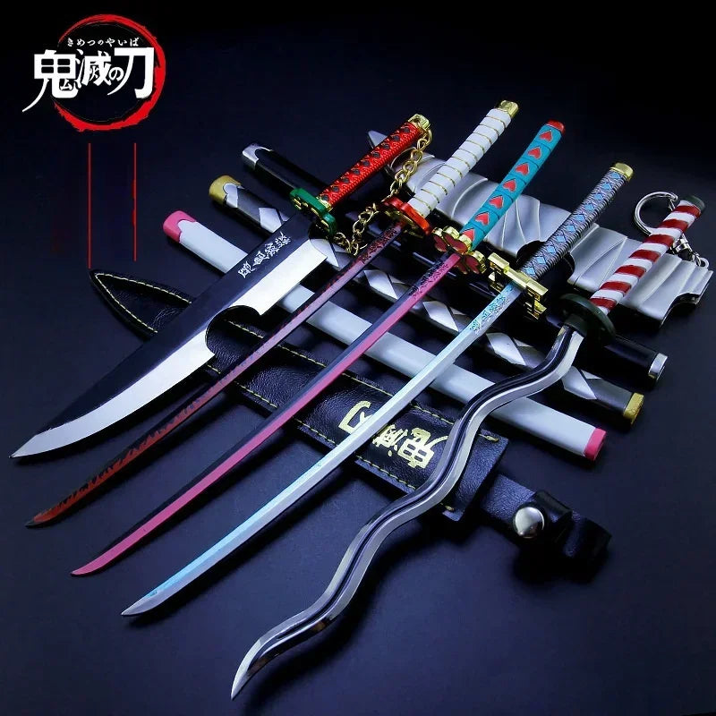 Demon Slayer Katana Replica - 25cm Anime Cosplay Sword