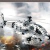 Metal 3D Aircraft Model Building Kit with Screw Assembly