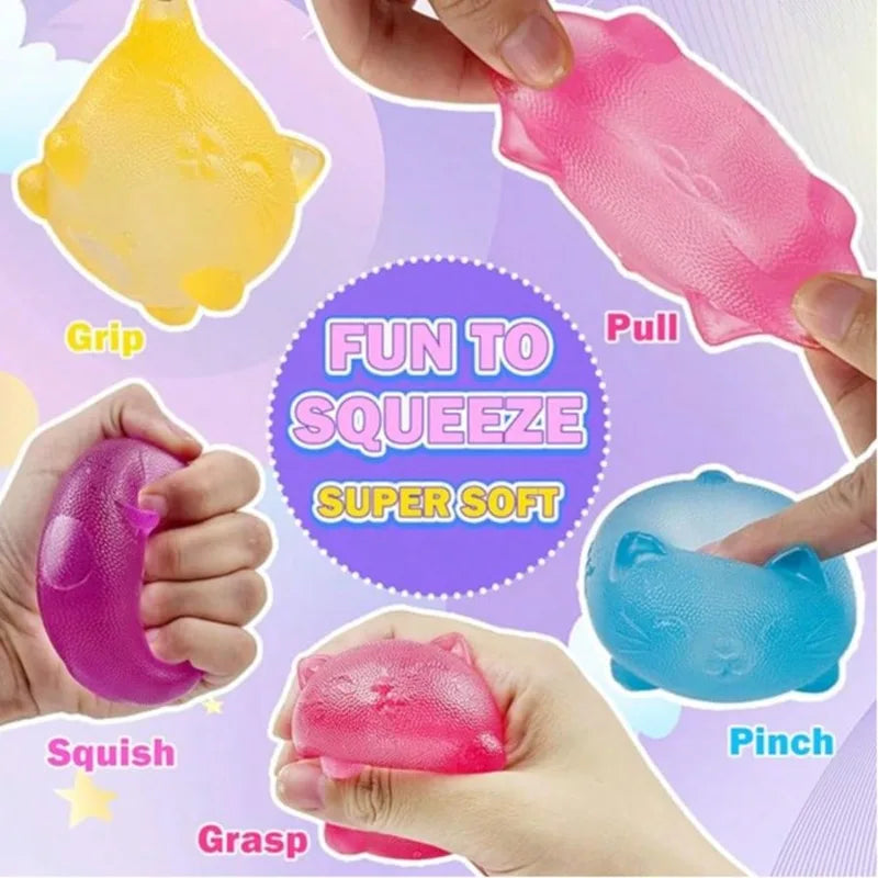 Soft Squeeze Stress Relief Toy – Fun Fidget for All Ages