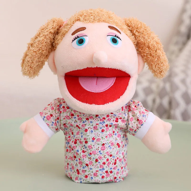 Plush Hand Puppet for Kids' Storytelling and Role Play