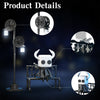 Hollow Knight Building Blocks Set – Ghost Figure with Street Lighting