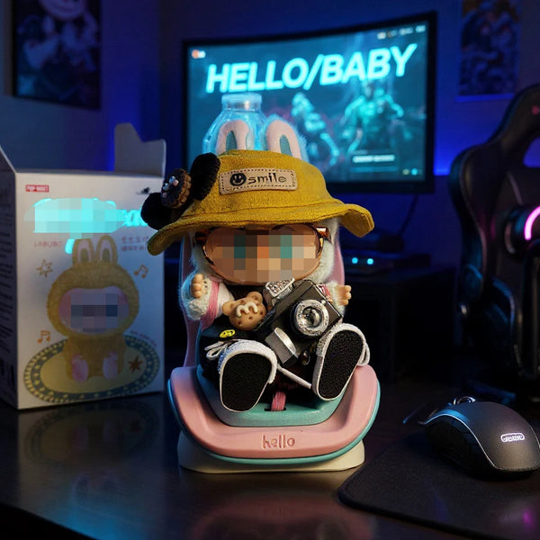 Labubu Car Seat Companion – Sitting Edition for Fans