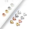 Metal Crimp End Beads for Jewelry Making - Stopper and Positioning Clasps