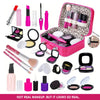 Pretend Play Makeup Kit for Kids with Storage Bag