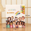 Non-Toxic Face Paint Crayons Set - Safe Face & Body Art for Halloween, Cosplay & Festivals