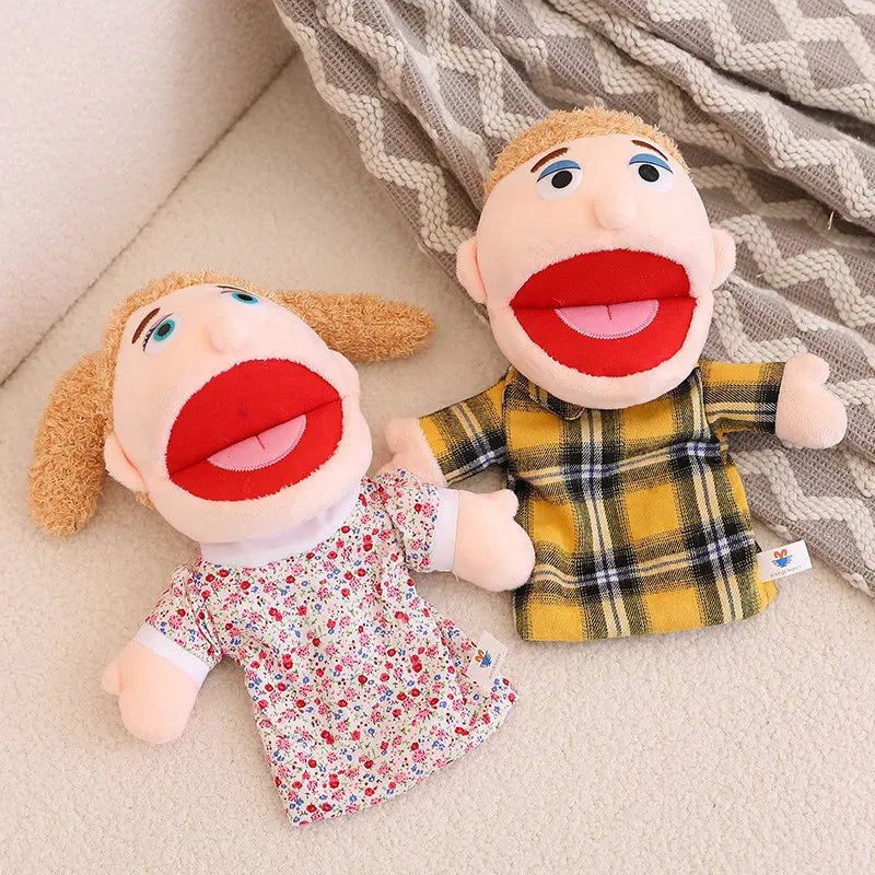 Plush Hand Puppet for Kids' Storytelling and Role Play