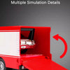 Diecast Metal Container Truck with Trailer – Pull-Back Action
