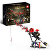 A boxed set of Baitcaster fishing rod building blocks and reel components for a DIY construction kit.