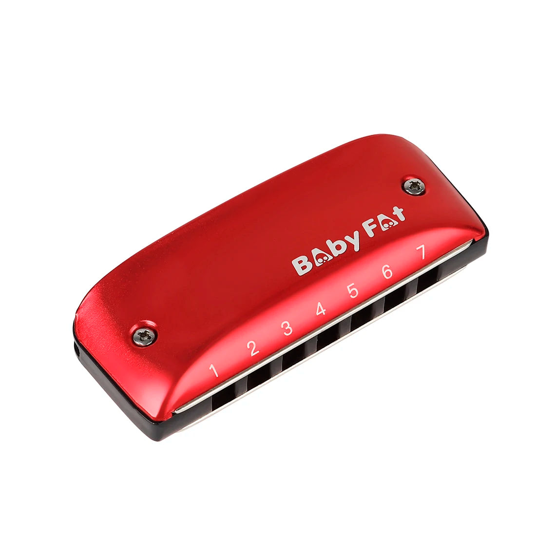 7-Hole Blues Harmonica with Neck Strap