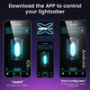 Dual-Blade Lightsaber with Infinity Color Modes and Motion-Activated Effects
